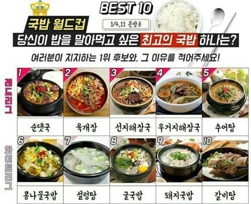 국밥 월드컵